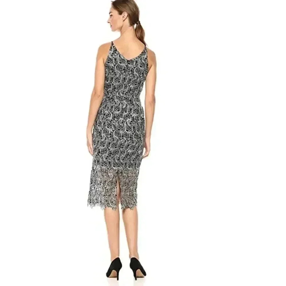 Dress the Population  Aurora Lace Plunging dress - Picture 2 of 2